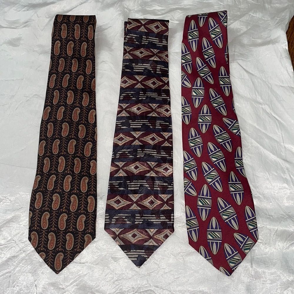 3 Vintage Robert‎ Talbott ties from the 90s